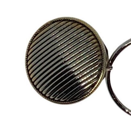 Fashion Fastener - Banded Shield