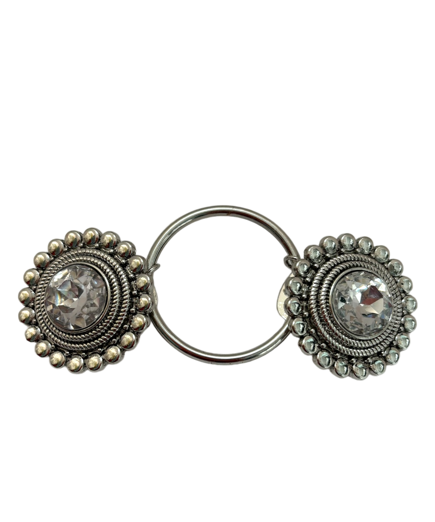Fashion Fastener - Raised Crystal