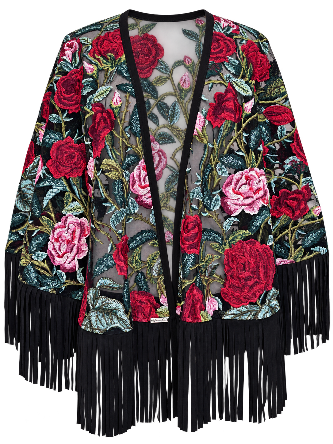 Floral Rose Shawl Wrap
