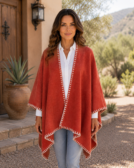 Fiesta Wrap - Coral