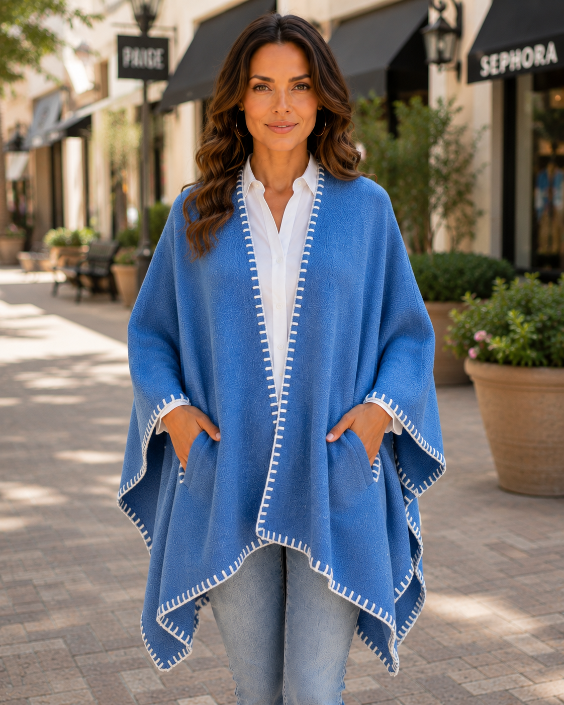 Fiesta Wrap - Blue