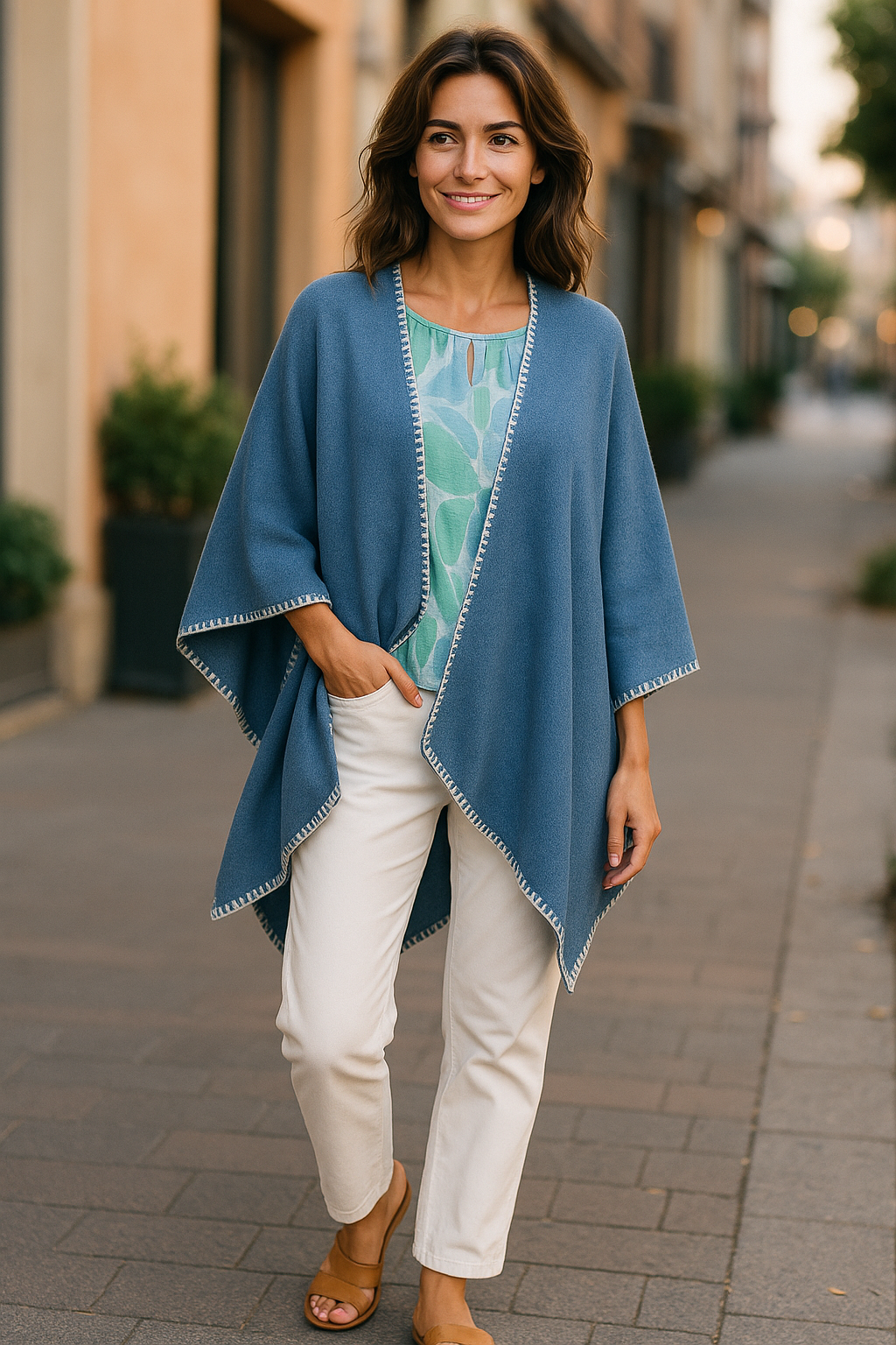 Fiesta Wrap - Blue