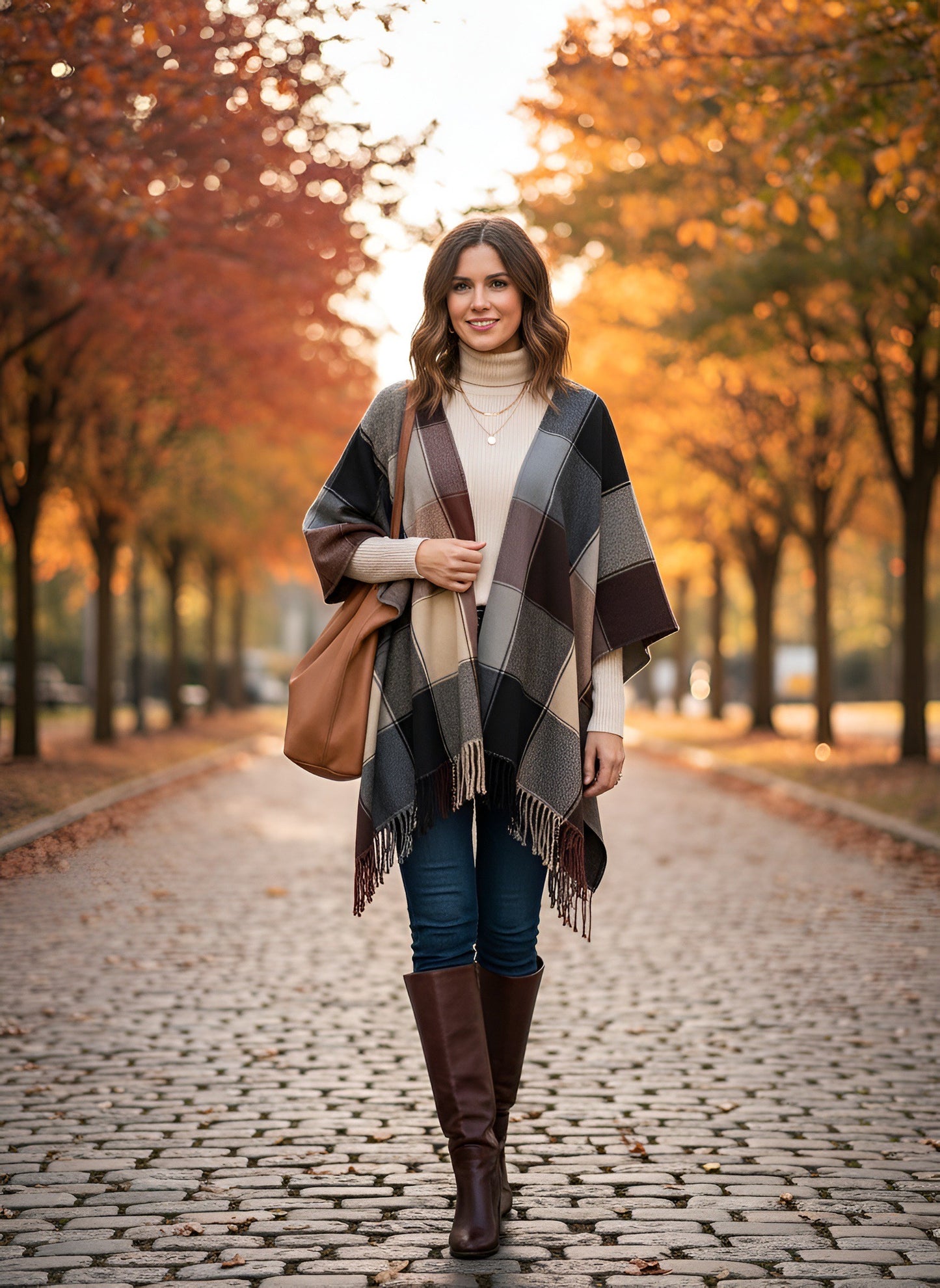 Highland Tweed Shawl Wrap